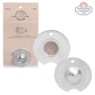 Инструмент для обработки наклейки Willard's Cue Tip Shapers 358