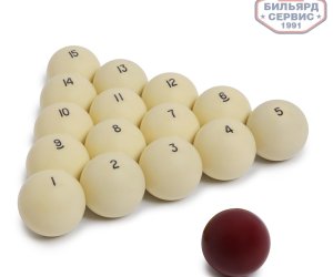 Шары для русской пирамиды Classic Standart 68 мм (комплект)