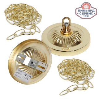 Светильник Evegreen 6 плафона (зеленые)