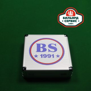 Кейс для шаров BS 1991 (пул) 57 мм/American pool ball case 57 mm