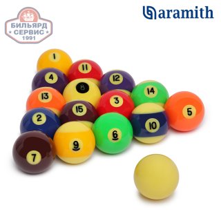 Шары для пула Aramith Glow in the dark Pool 57,2 мм (комплект)