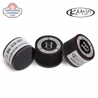 Наклейка для кия Kamui Clear Black ø13 мм Hard 1 шт.