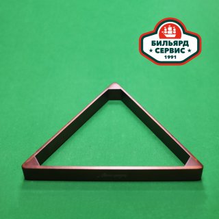 Треугольник деревянный для шаров 67мм/68мм цвет орех (PRO)