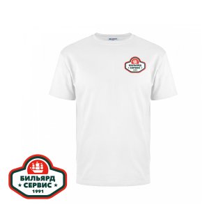 Футболка BS1991 (Белый, XXL 52-54, Хлопок 100%, 145г/м2)