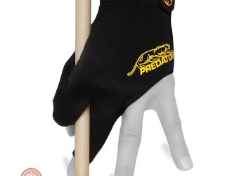 Перчатка Predator Second Skin черная/жёлтая левая L/XL