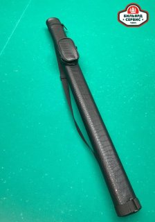 Тубус для кия чёрный (овальный)