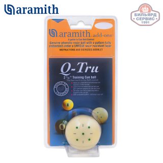 Шар тренировочный Aramith Q-TRU Pool 57,2 мм (блистер)