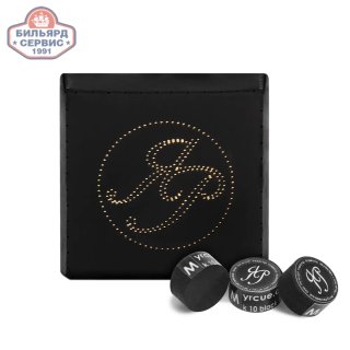 Наклейка для кия Р. Якимова K10 Black ø13,5мм Medium в индивидуальной упаковке 1шт.