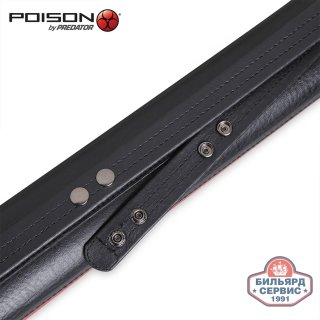 Тубус Poison Armor 1x1 красный/чёрный