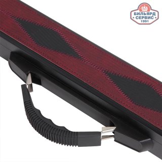 Кейс Fortuna Montana 1x1 черный/бордовый W11R72-13P