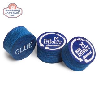 Наклейка для кия Navigator Blue Impact ø14мм Standard Medium 1шт