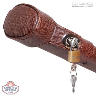 Тубус QK-S Musketeer 1x1 коричневый аллигатор