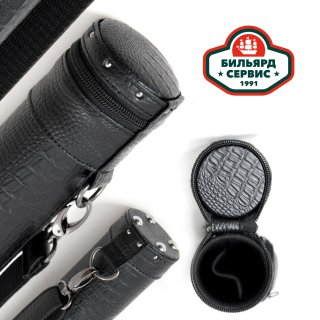 Тубус Action 1/1 (чёрный/кроко), 93 см, вн. размер 88см, карман 13см (пирамида)