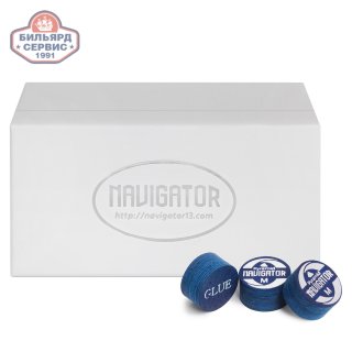 Наклейка для кия Navigator Pyramid Blue ø13мм Ultra Medium 1шт.