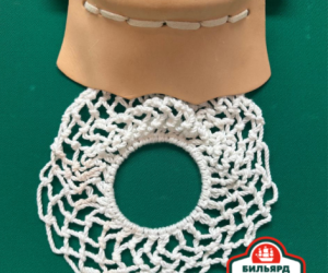 Комплект луз накладных для русского бильярда с сетками BS1991 (6 шт.)