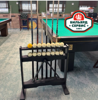 Киевница напольная для 6 киев, черная