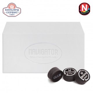 Наклейка для кия Navigator Black ø13мм Medium 1шт.