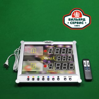 Электронный счет для снукера//Electronic snooker scoreboard