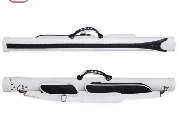 Тубус Predator Racer 1x1 белый/чёрный