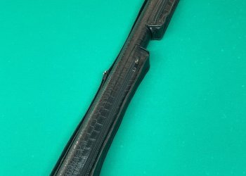 Тубус для кия 2РС 1х1 Mosin чёрн.кроко