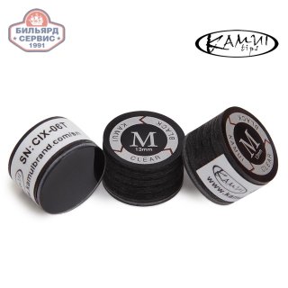 Наклейка для кия Kamui Clear Black ø13мм Medium 1шт.