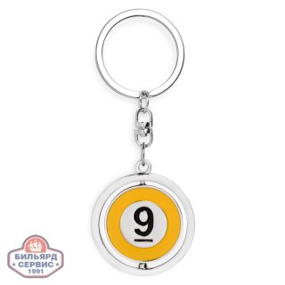 Брелок MT5002 на цепочке металлический