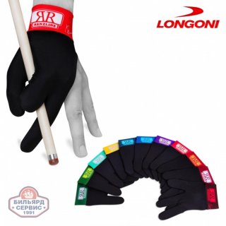 Перчатка Longoni Renzline Velcro чёрная цвет манжеты в ассортименте левая безразмерная