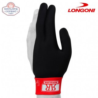 Перчатка Longoni Renzline Velcro чёрная цвет манжеты в ассортименте левая безразмерная