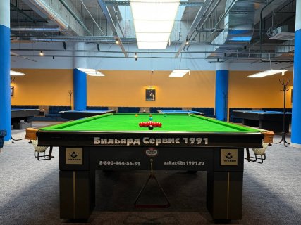 Бильярдный стол Легенда-SNOOKER, 12 футов, производство BS1991