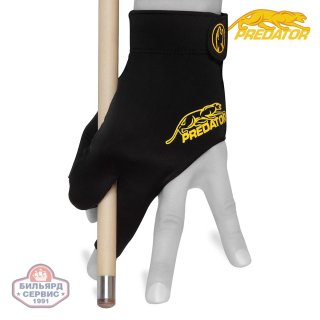 Перчатка Predator Second Skin черная/жёлтая левая L/XL