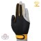 Перчатка Tiger Professional Billiard Glove черная/желтая левая L