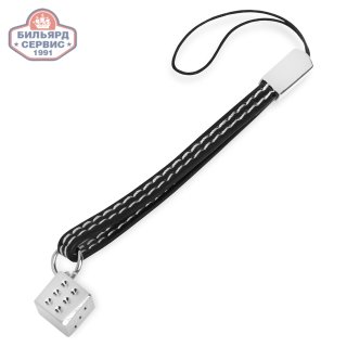 Брелок MT5011 для мобильного телефона кожаный с металлом