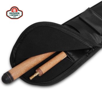 Чехол для кия 2-11 1х1, чёрный