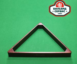 Треугольник деревянный для шаров 67мм/68мм цвет орех (PRO)