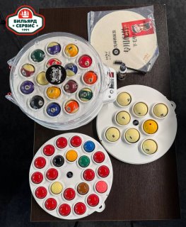 Машинка для чистки бильярдных шаров всех размеров