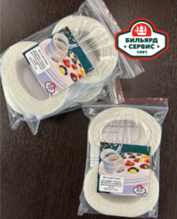 Лента фетровая для замены сменных вкладышей в машинке для чистки шаров пул/снукер (400 см х 3 см)