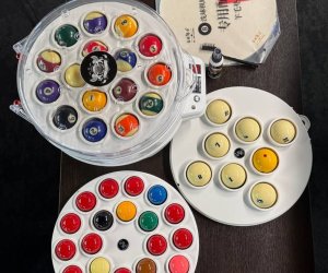 Машинка для чистки бильярдных шаров всех размеров