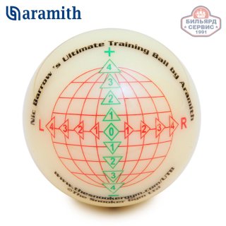 Шар тренировочный Aramith Ultimate Snooker 52,4 мм (блистер)