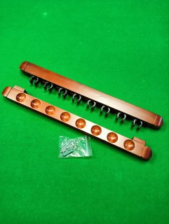 Киевница настенная  для 8 киев дуб махагон