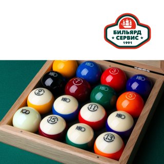 Шары Pool Aramith 100 years Limited Edition ø57,2мм в подарочном футляре (комплект) (пул)