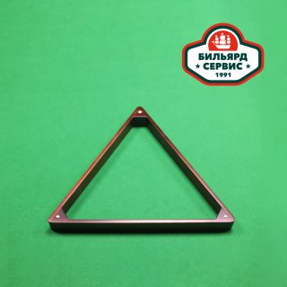 Треугольник деревянный BS1991 для шаров 67мм/68мм цвет махагон (пирамида)