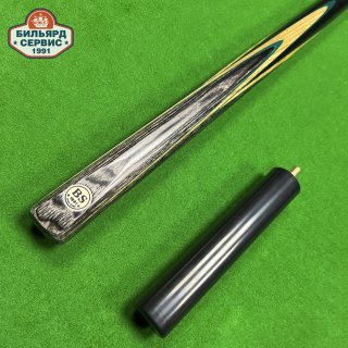 Кий BS1991 Manchester ONE PC, диаметр наклейки 9.5мм (снукер)