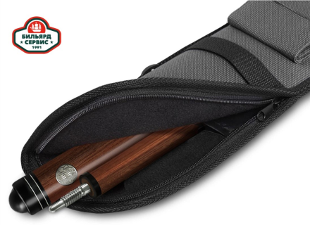 Чехол для кия 2-11 1х1 темно-серый