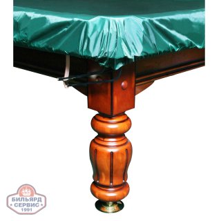 Покрывало Спорт Клуб 9фт влагостойкое резинка на лузах зелёное