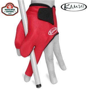 Перчатка Kamui QuickDry Short красная/черная левая S