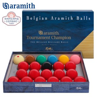 Шары Aramith Tournament Champion Pro-Cup Snooker  52,4 мм (комплект)