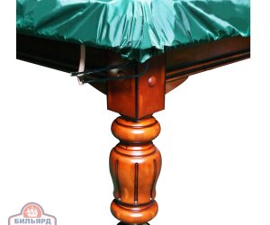 Покрывало Спорт Клуб 7фт влагостойкое резинка на лузах зелёное