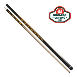 Кий мастер Роман Королёв Классика 23 запила (черный граб, лимонник, граб) (пирамида)