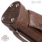 Тубус QK-S Musketeer 1x1 с отделением для удлинителя коричневый аллигатор