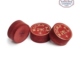 Наклейка А. Мосин РК + жесткая (золото) 13мм